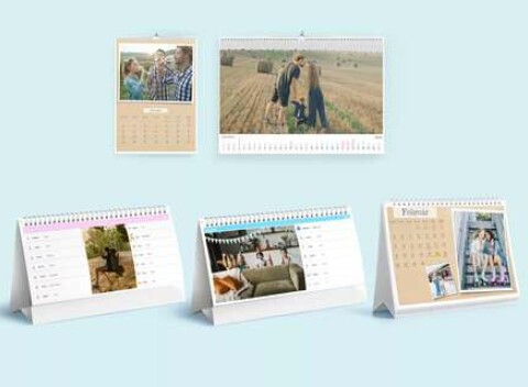 Fotokalendáre 2024 plné spomienok a rodinných fotografií