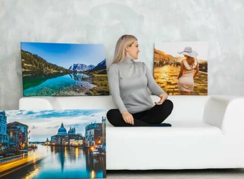 Fotoobraz na bavlnenom plátne napnutý na ráme zo smrekového dreva