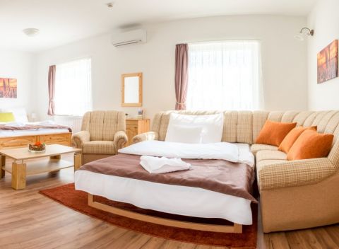 Györ: Land Plan Hotel *** s raňajkami, saunou a vstupom do kúpeľov Rába Quelle.