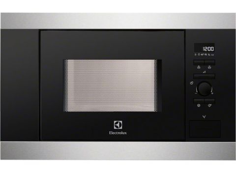 Vstavaná mikrovlnná rúra Electrolux EMS 17006 OX v prevedení čierna/nerez.