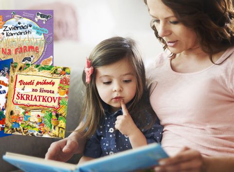 Knihy pre najmenšie deti z vydavateľstva Matys plné nádherných ilustrácii a poučných príbehov.