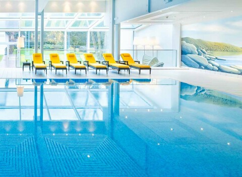 Bad Gastein: CESTA GRAND Aktivhotel & Spa ****+ s termálnym wellness (1 800 m²), polpenziou a Gastein Card