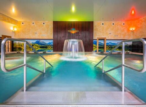 Hotel priamo v Termáloch Malé Bielice s voľným vstupom do bazénov a s polpenziou