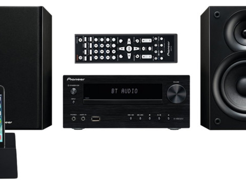 Mikro HiFi systém Pioneer X-HM32V-K s možnosťou pripojenia cez Bluetooth, skvelý zvuk je zaručený.