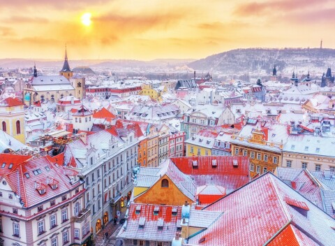 Pobyt priamo v centre Prahy pri pamiatkach v Hoteli Luník *** s raňajkami formou bufetu a zľavou na parkovanie