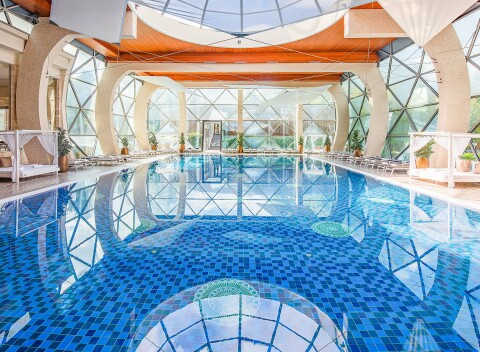 Sárvár: 5* Spirit Hotel Thermal Spa s neobmedzeným termálnym wellness s 22 bazénmi + Saunový svet a polpenzia