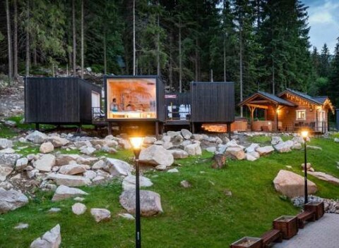 Unikátne chatky Björnson Tree Houses Jasná, až 2 deti do 10 rokov zdarma