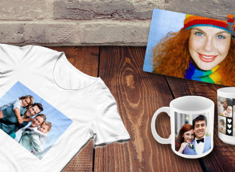 Fotodarček podľa výberu. Hrnček, tričko alebo puzzle s vlastnou potlačou.