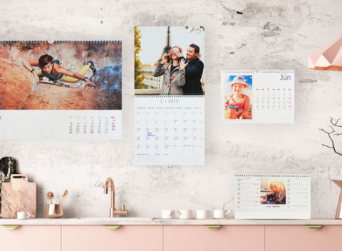 Fotokalendáre – najkrajšie momenty za posledný rok na jednom mieste. Na výber mnoho šablón a tvarov.