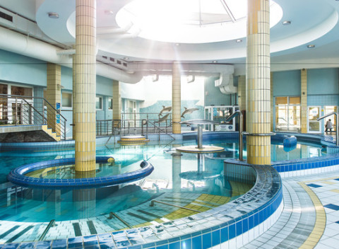 Neobmedzený wellness pobyt priamo v Thermalpark DS s polpenziu a procedúrami.