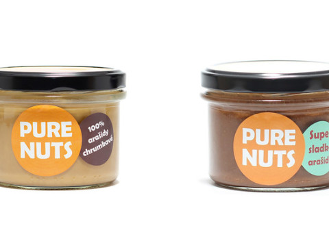 Pure Nuts - 100 % prírodné orieškové maslá + bio Ka-kavko (balíček 3 produktov).