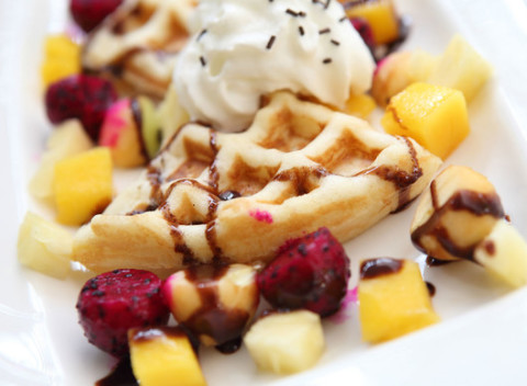 Sladké gofry a tortini od GOFRI s najdlhšou tradíciou v Žiline. Na výber z viacerých druhov náplní.