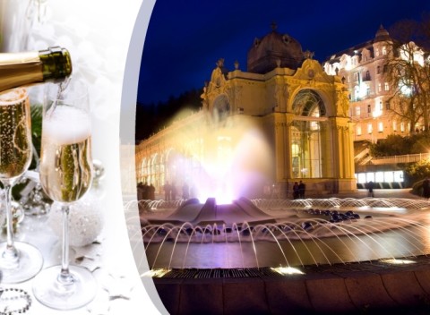 Silvestrovský wellness pobyt - Mariánske Lázne s procedúrami a polpenziou v hoteli Fontána.