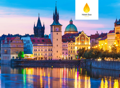 Praha pre dvojicu v luxusnom Hoteli Duo**** s raňajkami aj cez víkend.