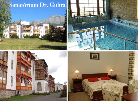 Regeneračný alebo rekondično-liečebný pobyt v Sanatóriu Dr. Guhra s bohatým wellness balíčkom.
