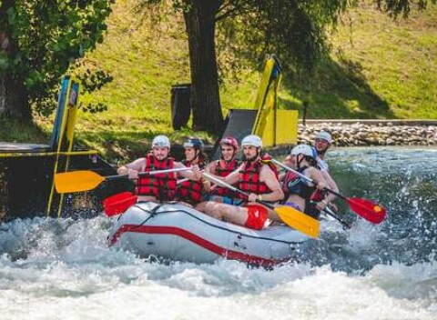 Rafting na Divokej Vode v Čunove s inštruktorom – zážitok, na ktorý sa nezabúda
