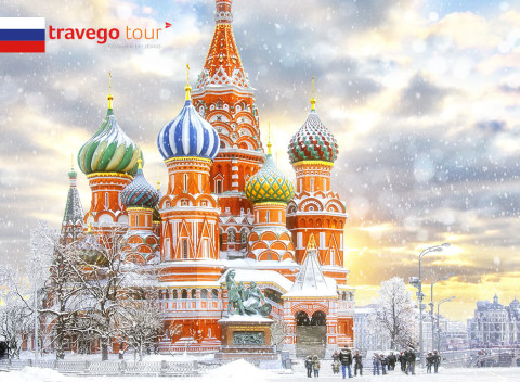 Ten pravý predvianočný výlet! Rusko počas rozprávkovej zimy alebo Moskva na víkendovom zájazde.