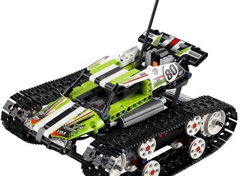 Obľúbené LEGO Technic 42065 RC Pásový pretekár 370 dielikov