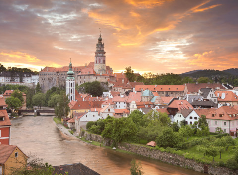 Český Krumlov: jar v Penzióne Nika s raňajkami a neobmedzenou konzumáciou kávy.