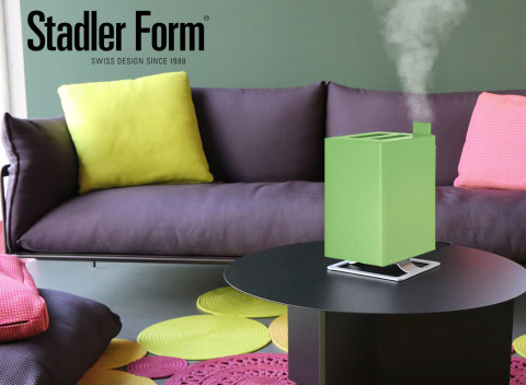 Ultrazvukový zvlhčovač vzduchu Anton - dizajnový doplnok do domu + esenciálny olej doTERRA Wild.