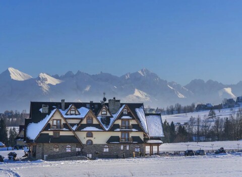 Poľské Tatry štýlovo: Białka Tatrzańska v Penzióne Silverton s polpenziou, saunou a posilňovňou + vírivka