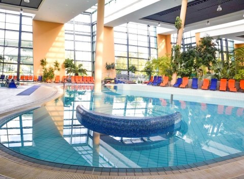 Maďarsko v Portobello Wellness & Yacht Hoteli **** priamo prepojenom s termálmi.