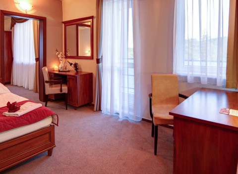 Zimný relax v novučičkom wellness, polpenziou a milým personálom v hoteli Dixon****.