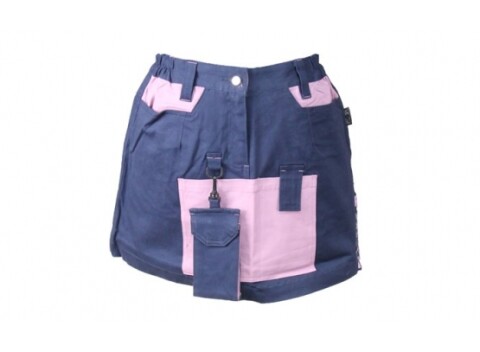 Montérková sukňa Yowie modro-fialová veľ.34