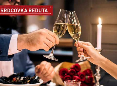 Špeciálne valentínske menu v novootvorenej reštaurácii Srdcovka Reduta.