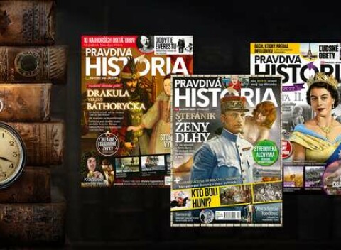 Ročné predplatné časopisu Pravdivá História -  historické fakty, významné aj menej známe historické udalosti či postavy zaujímavým spôsobom