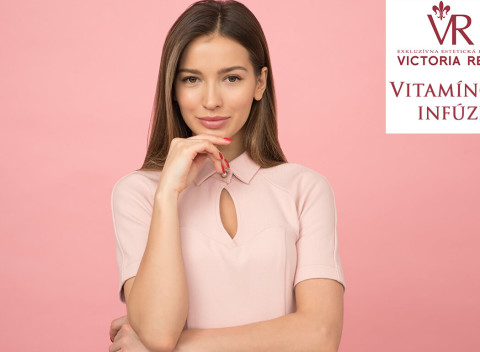 Vitamínová infúzia na Klinike exkluzívnej estetickej medicíny Victoria Regia - doplnenie vitamínu C.