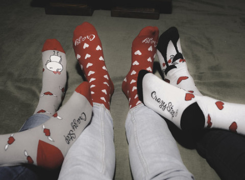 Zábavné bavlnené ponožky Crazy STEP – ideálny darček pre seba a celú rodinu.