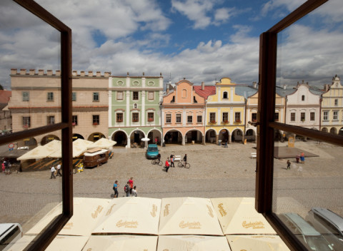 Rozprávkový pobyt pre dvoch v Telči priamo na známom historickom námestí.