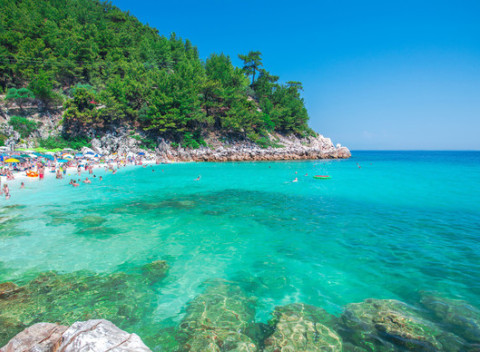 8-dňová dovolenka na ostrove Thassos v rodinnom hoteli Aloe*** vrátane letenky a všetkých poplatkov.