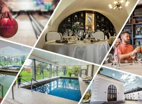 3-chodová večera pre dvoch v jedinečnom CHÂTEAU APPONY**** s wellness alebo bowlingom