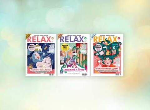RELAX – Ročné predplatné pre ženy, ktoré chcú žiť aktívne a zdravo