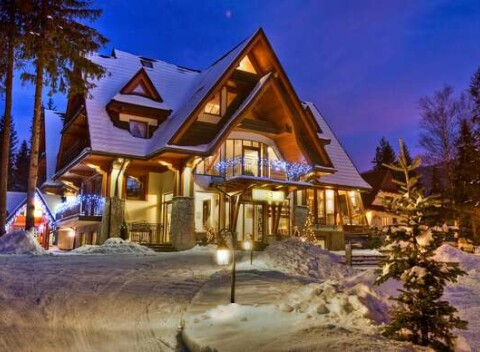 Willa Pod Skocznią*** v najkrajšej časti Zakopaného