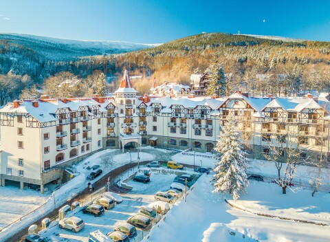 Poľské kúpele 1,5 km od zjazdovky: Hotel Buczyński Medical & Spa **** s polpenziou a neobmedzeným wellness