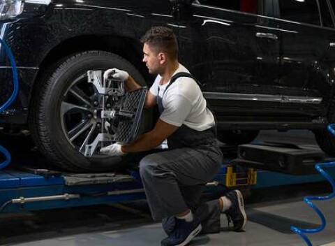 Diagnostika a kontrola geometrie auta v autoservise LongLife