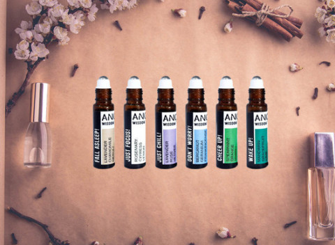 Aroma Roll-On – zmesy esenciálnych olejov pre krajší deň. Šikovné balenie do kabelky.