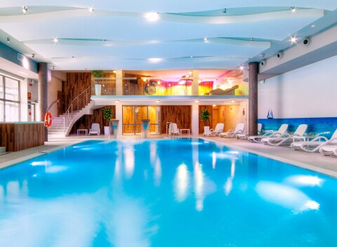 Wellness pobyt na poľskom pobreží: Baltic Horst s polpenziou, krytým bazénom, vírivkou a saunou + dieťa zdarma
