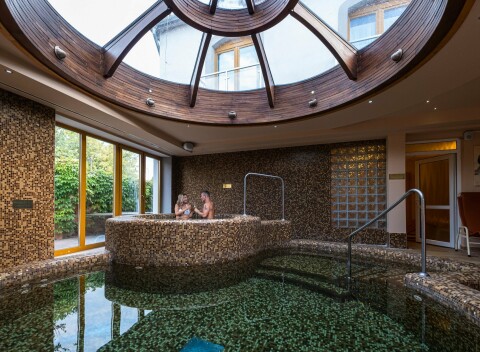 Balaton blízko jazera: Wellness Hotel Laroba **** s polpenziou a neobmedzeným wellness (bazén, vírivky, sauny)