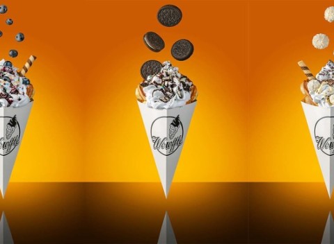 Bubbbblinkové waffle vo Fresh Markete - najlepšia sladká bomba.