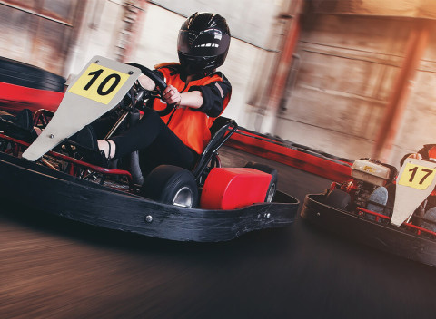 Jazda na motokárach plná adrenalínu a zábavy pre každého v krytej hale Motokáry Tatry.