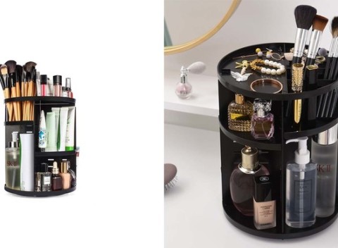 Rotačný kozmetický organizér je pre všetky dámy a slečny, ktoré majú rady vo veciach poriadok.