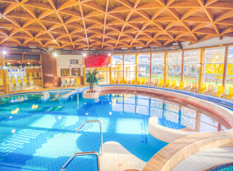 Bük s polpenziou v Hunguest Hoteli Répce *** priamo prepojenom s kúpeľmi.