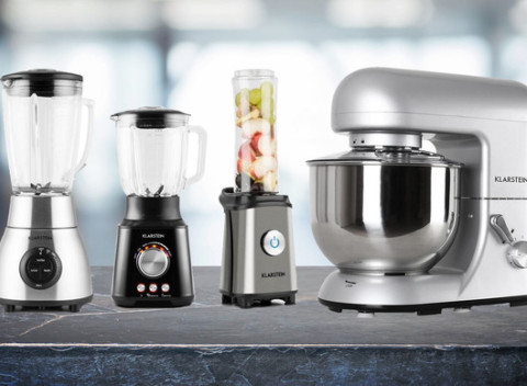 Stolné mixéry značky Klarstein so silným výkonom. Dokonalý pomocník do vašej kuchyne.
