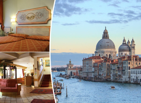Spoznajte Benátky z gondoly!  Benátky na 3 dni s raňajkami v Hoteli Piave***.