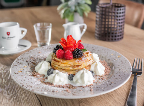 Raňajky v bistre pre gurmánov Coffee Brown Bean, aj s detským kútikom.