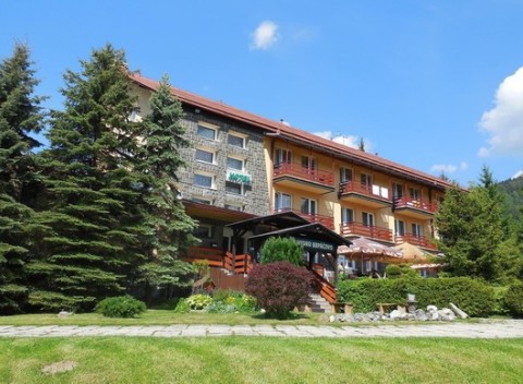 Leto v Nízkych Tatrách v obľúbenom hoteli Hydro Krpáčovo s polpenziou a skvelým ihriskom.